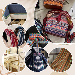 Ethnic Style Embroidery Polyester Ribbons&nbsp;OCOR-GA0002-38