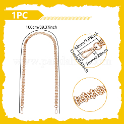 1Pc Metal 5-row Purse Chains&nbsp;DIY-UN0007-36LG