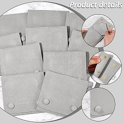 Velvet Earring Pouches&nbsp;TP-WH0007-20