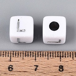 Opaque Acrylic Beads&nbsp;SACR-T035-03L