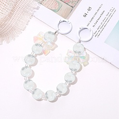 50Pcs Transparent Acrylic Beads&nbsp;TACR-CJ0001-55