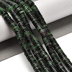 Natural Ruby in Zoisite Beads Strands&nbsp;G-G175-N23-01