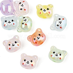 10Pcs Acrylic Beads&nbsp;PACR-YW0001-44