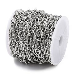 Rack Plating Brass Oval Link Chains&nbsp;CHC-G023-10P