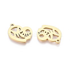 Ion Plating(IP) 304 Stainless Steel Pendants&nbsp;STAS-B016-02G