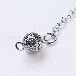 Chakra Natural/Synthetic Mixed Stone Coil Dowsing Pendulums&nbsp;G-E436-01