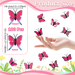 100Pcs PVC Brooches&nbsp;JEWB-UN0001-12A