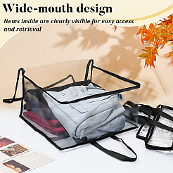 12Pcs PVC Transparent Bags&nbsp;ABAG-WA0001-34