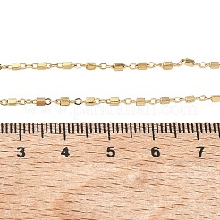1.5MM 304 Stainless Steel Cuboid Link Chain Necklaces for Women&nbsp;NJEW-G201-03G