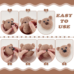 72Pcs 6 Style Plastic Safety Noses&nbsp;DIY-PH0003-48