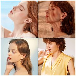 DIY Woven Style Earring Making Kits&nbsp;DIY-SC0001-58