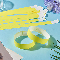 Luminous Paper Disposable Wristbands&nbsp;BJEW-TAC0075-001E