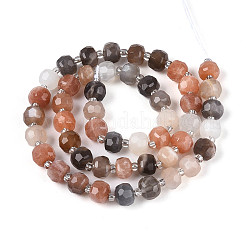Natural Multi-Moonstone Beads Strands&nbsp;G-T144-A01-09