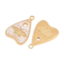 304 Stainless Steel Enamel Pendants&nbsp;STAS-K293-39G-02