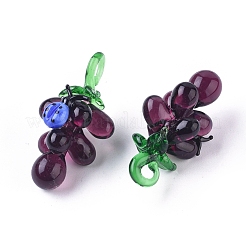 Autumn Theme Thanksgiving Charms Handmade Lampwork Pendants&nbsp;LAMP-X205-M