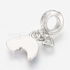 Alloy Enamel European Dangle Charms&nbsp;MPDL-Q209-085P