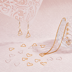 200Pcs 2 Colors Brass Linking Rings&nbsp;KK-DC0004-16