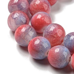 Dyed Natural White Jade Beads Strands&nbsp;G-F764-02D