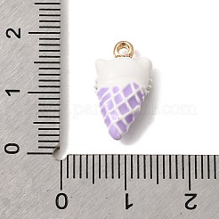Alloy Enamel Pendants&nbsp;FIND-Z119-10G