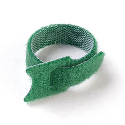 Magic Sticker Polyester Nuckle Cable Ties Reusable Self-Adhesive Headphone Cable Line Bundle Polyester Cable Ties Magic Tie&nbsp;AJEW-TAC0019-21A