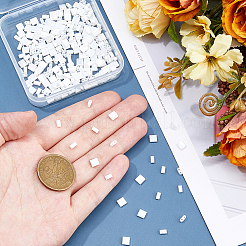 300Pcs 2 Styles 2-Hole Opaque Colours Glass Seed Beads&nbsp;SEED-HS0001-06B