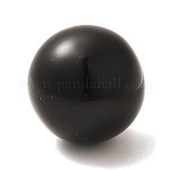 Natural Black Obsidian Sphere Beads&nbsp;G-I359-03
