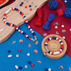 Independence Day Themed DIY Making Findings Kits&nbsp;DIY-BM0002-82