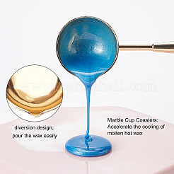 Brass Wax Sticks Melting Spoon&nbsp;AJEW-WH0168-95B