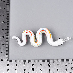 Handmade Lampwork Big Pendants&nbsp;LAMP-N034-17A