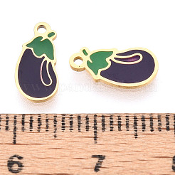304 Stainless Steel Enamel Charms&nbsp;STAS-T065-47G