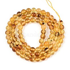 Natural Amber Beads Strands&nbsp;G-K387-D02-03