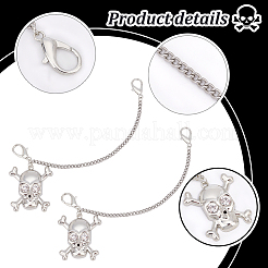 Zinc Alloy Shoe Curb Chains&nbsp;FIND-PH0007-38A