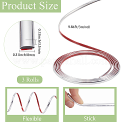 PVC Self-Adhesive Flexible Molding Trim&nbsp;DIY-CP0011-89A-01