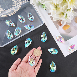 16Pcs Glass Pendants&nbsp;GLAA-SP0001-78