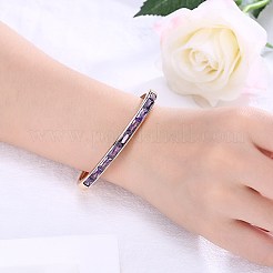 Classic Brass Cuff Bangles&nbsp;BJEW-BB32109-E