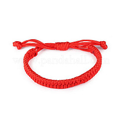 Adjustable Waxed Cord Braided Bracelets&nbsp;BJEW-E304-15