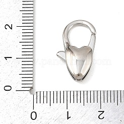 316 Stainless Steel Lobster Claw Clasps&nbsp;STAS-C154-03C-P