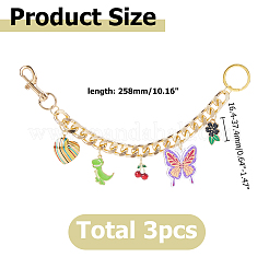3Pcs Aluminum Bag Extender Chains&nbsp;KEYC-HS00015