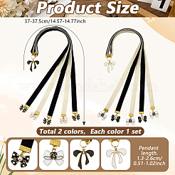 2Pcs Velvet Bookmark&nbsp;AJEW-ME00001
