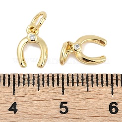 Rack Plating Brass Pendants&nbsp;KK-Q028-25G