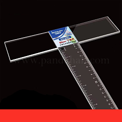 Plastic Transparent Academic T-Ruler&nbsp;DRAW-PW0001-261D