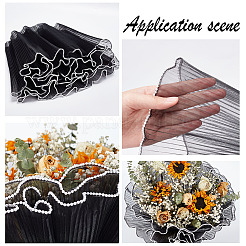 4 Bags Polyester Flower Bouquet Wrapping Mesh Paper&nbsp;ORIB-BC0001-12A