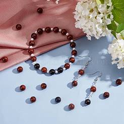 Natural Mahogany Obsidian Beads Strands&nbsp;G-AR0003-86