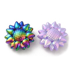 UV Plating Opaque Acrylic Beads&nbsp;SACR-L005-01