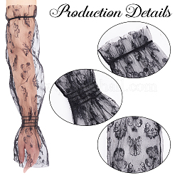Outdoor Cycling Polyester Lace Sleeves&nbsp;AJEW-WH20067-033A
