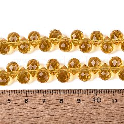 Transparent Glass Beads Strands&nbsp;GLAA-Q116-01A-B07