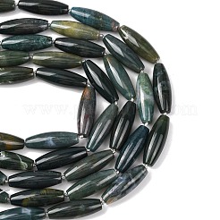 Natural Moss Agate Beads Strands&nbsp;G-L654-G01-01