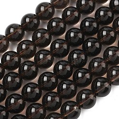 Natural Smoky Quartz Beads Strands&nbsp;G-C265-A01-10mm-02