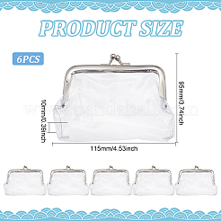 Transparent PVC Wallets&nbsp;AJEW-WH0347-70