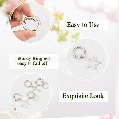 8Pcs 4 Styles Alloy Shoe Charms&nbsp;AJEW-CP0006-53